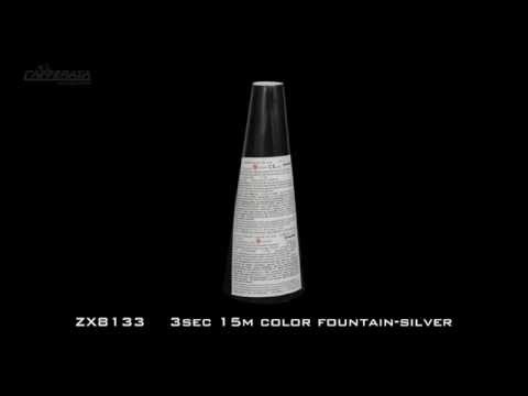 Showtime PSE - ZX8133 - 3sec 15m color fountain-silver