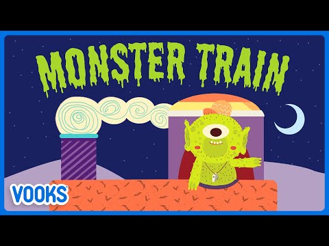 Monster Train! | Halloween Alphabet Read Aloud for Kids | Vooks Narrated Storybooks