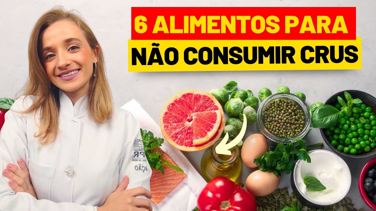 6 Alimentos PERIGOSOS para CONSUMIR CRU - Muito CUIDADO! (Podem até Matar)
