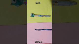 Normal VS Cute stationery #Normal #normalstationary #normalvscute #colorful stationery #shorts