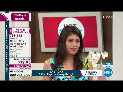 HSN | IMAN Global Chic Fashions 06.27.2021 - 12 AM
