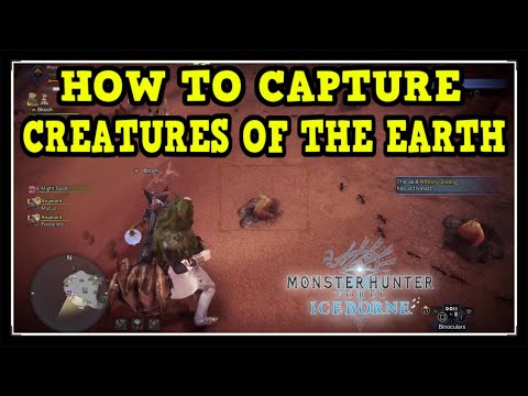 MHW Iceborne Creatures of the Earth Trophy / Achievement Guide (Creature that Dig Holes)