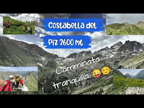 Cima di Costabella del Piz dai Prati del Vallone Pietraporzio Valle Stura 15 giugno 2025