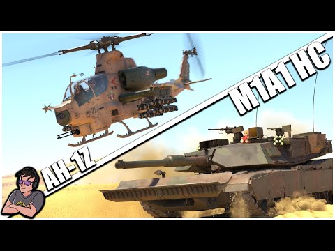 The "Forgotten" USMC Duo At Top Tier - M1A1 HC & AH-1Z - War Thunder
