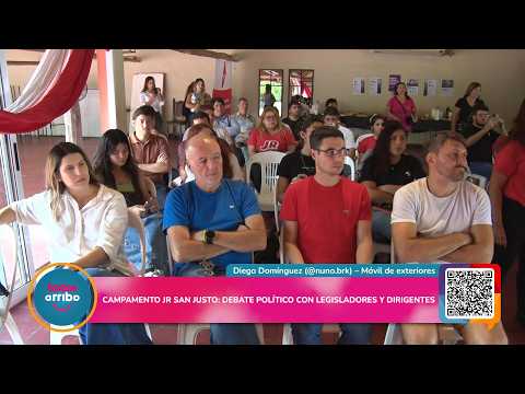 CAMPAMENTO JR SAN JUSTO 2026: Formación y debate político en Brinkmann