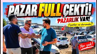 Oto Pazarında Yer Kalmadı! Pazarlıklar Havada Uçuştu, Fiyatları Tek Te