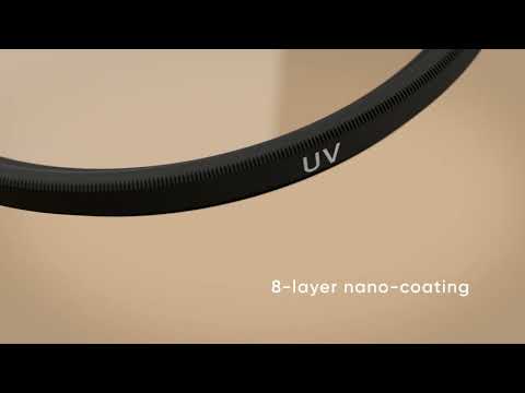 Filtre Photo Nuit URTH Night+ - 95 Mm - Verre Néodyme - Réduit Pollution Lumineuse - Astrophotographie