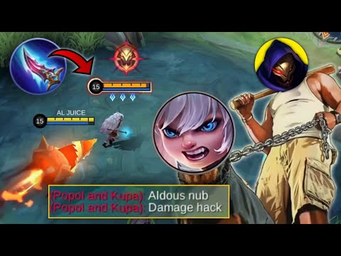 ALDOUS BROKEN 1 SHOT BUILD?? THE ENEMY BARK BECAUSE OF THIS