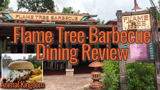 FLAME TREE BARBECUE DINING REVIEW | Flame Tree Barbecue Animal Kingdom | Disney Dining Review