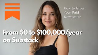 Growing My Substack Income: $0 to $100,000 in ARR