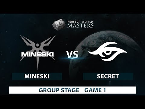 Mineski vs Secret | Game 1 | Perfect World Masters