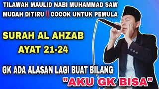 Download lagu Easy to imitate, suitable for beginners‼️Recitation of Surah Al Azhab Verses 21-24 mp3