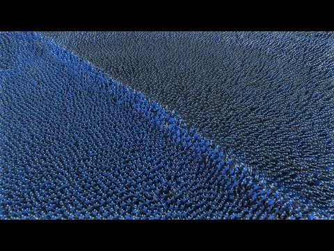 100.000 HEAVY KNIGHTS BATTLE - Ultimate Epic Battle Simulator (4K Gameplay)