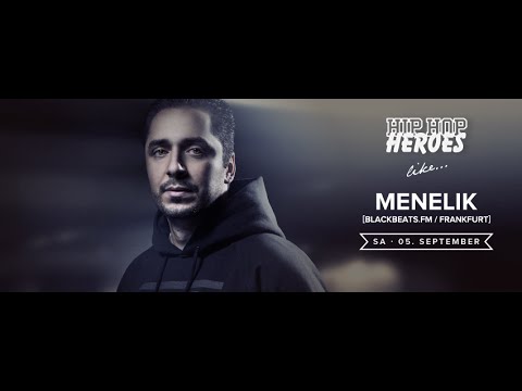 DJ Menelik - HipHop Heroes - Studio Würzburg 05.09.2015