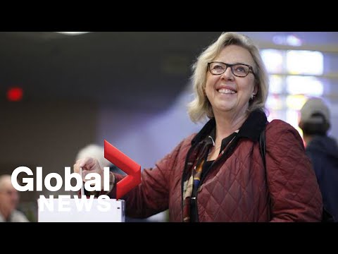 Canada election: Elizabeth May praises 'historic' outcome for Green Party following results