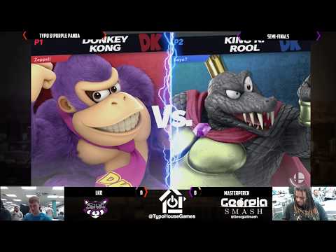 Panda Smash Monday 10/14/19 - LKD(DK) VS MasterPerch(K. Rool)-  Heavies Semi Finals