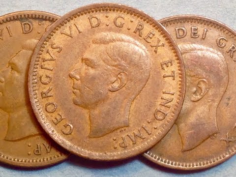 Canada Pennies To Look For: 1940s