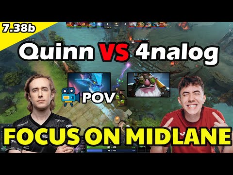 Quinn Leshrac VS 4nalog Sniper | Focus on Midlane | 7.38b