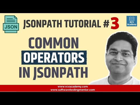 JSONPath Tutorial 3 JSONPath Operators | Common Operators JSONPath