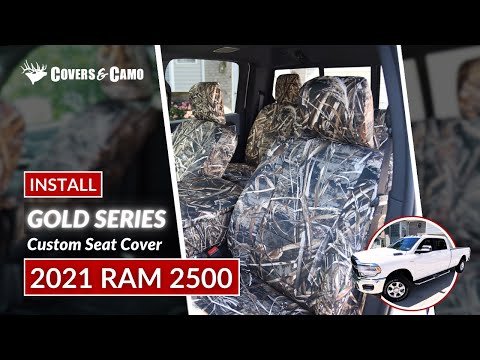 2021 RAM 2500 Seat Cover Installation