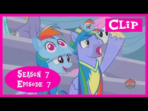 My Little Pony:FiM - Parents of the Rainbow Dash on the show of the Wonderbolts "Parental Glideance"