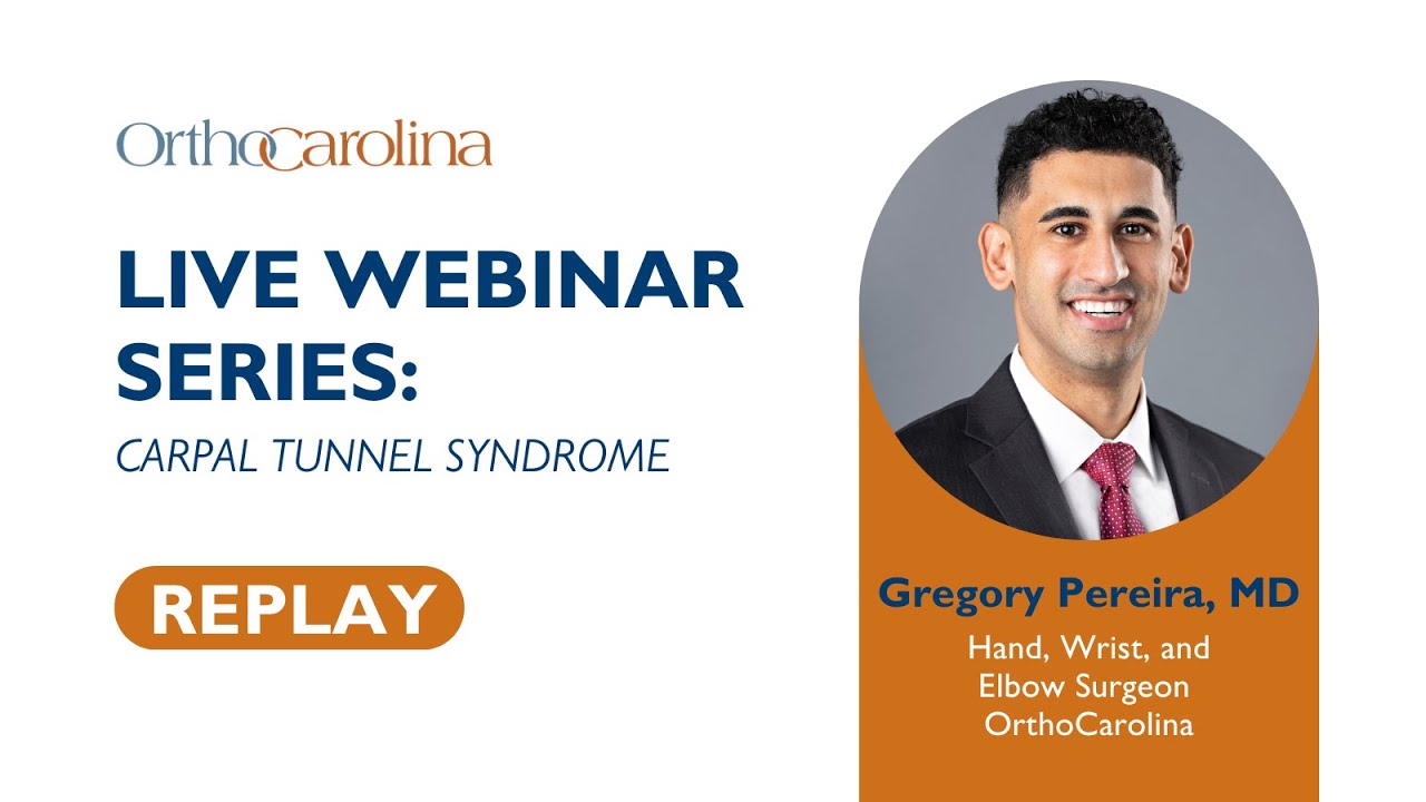 Carpal Tunnel Syndrome with Dr. Pereira