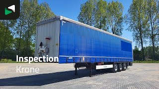 Semi-reboque com cortina lateral Krone SD Anti Vandalism Sliding Roof | Imagem 4 - Autoline