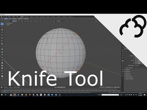 Blender 2.8 - Knife Tool