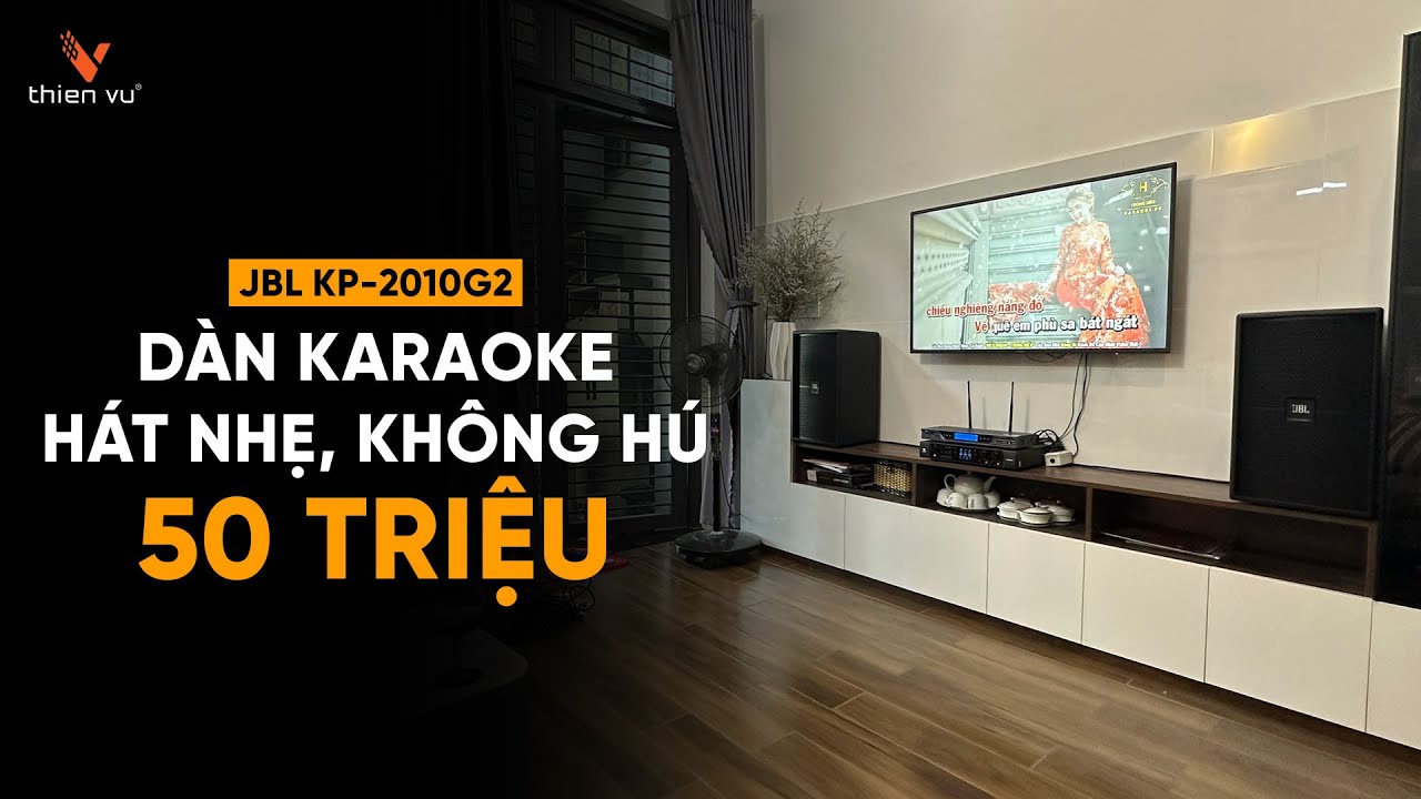 Bộ Dàn Âm Thanh Karaoke JBL KP2010G2 TVA492024 - Video