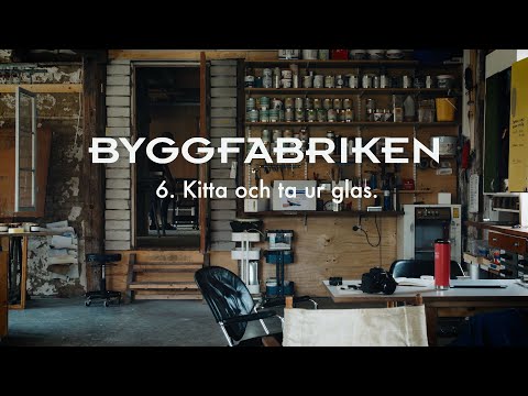 En liten film om fönsterrenovering - avsnitt 6. Kitta och ta ur glas.