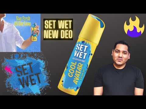 SET WET Deodorant Spray Perfume