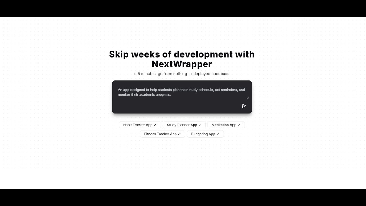 NextWrapper demo video