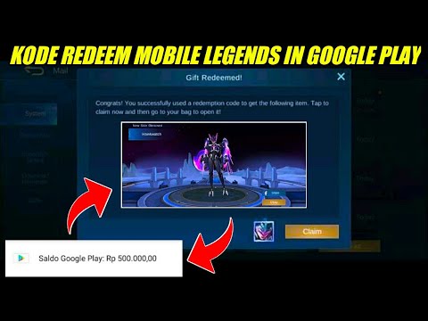 Kode Redeem Ml Terbaru Saldo Google Play Gratis Agustus 2020
