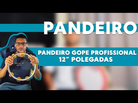 Pandeiro GOPE PROFISSIONAL 12 Polegadas!