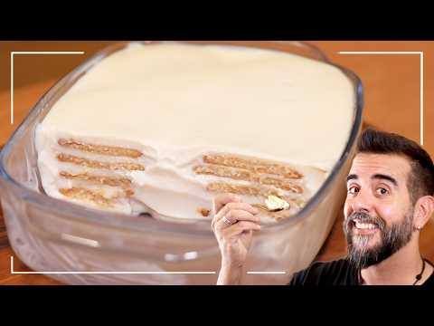 Tarta de GALLETAS y Limón SIN horno y SIN encender el FUEGO Lista en 5 minutos!