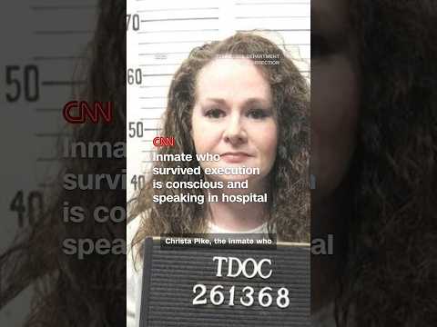 Inmate who survived execution is conscious and speaking in hospital