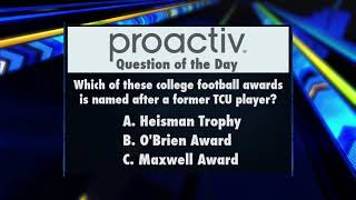 thumbnail: ProActiv Question of the Day: 1983 Draft