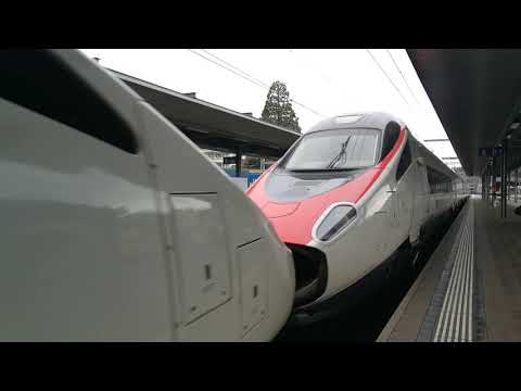 Abfahrt EC52 nach Frankfurt am Main HBf