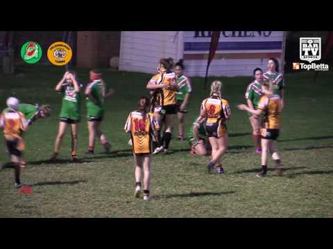 2016 ICRL Round 9 Women In Defense League Highlights - Corrimal Cougars v Helensburgh Tigerlillies