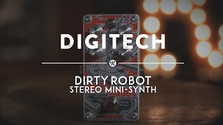 Video thumbnail for DigiTech Dirty Robot Mini-Synth Pedal | Reverb Demo Video by Reverb