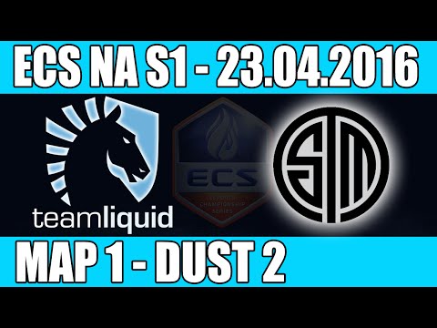 Team Liquid vs TSM | Map 1 (Dust 2) ECS NA Season 1 2016 CS:GO Week 2 (23.04.2016)