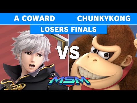 MSM Online 30 - HPT | A Coward (Robin) Vs. ChunkyKong (Donkey Kong) Losers Finals - Smash Ultimate