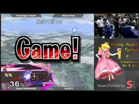 Friday Night Turnip #4 - Tempo | Westballz (DK/Fox/Falco) vs. Jace (Falcon) - Winners Finals
