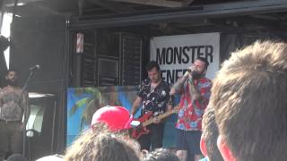 Senses Fail "Wounds" NEW SONG ( Live ) @ Vans Warped Tour 2015 San Antonio TX