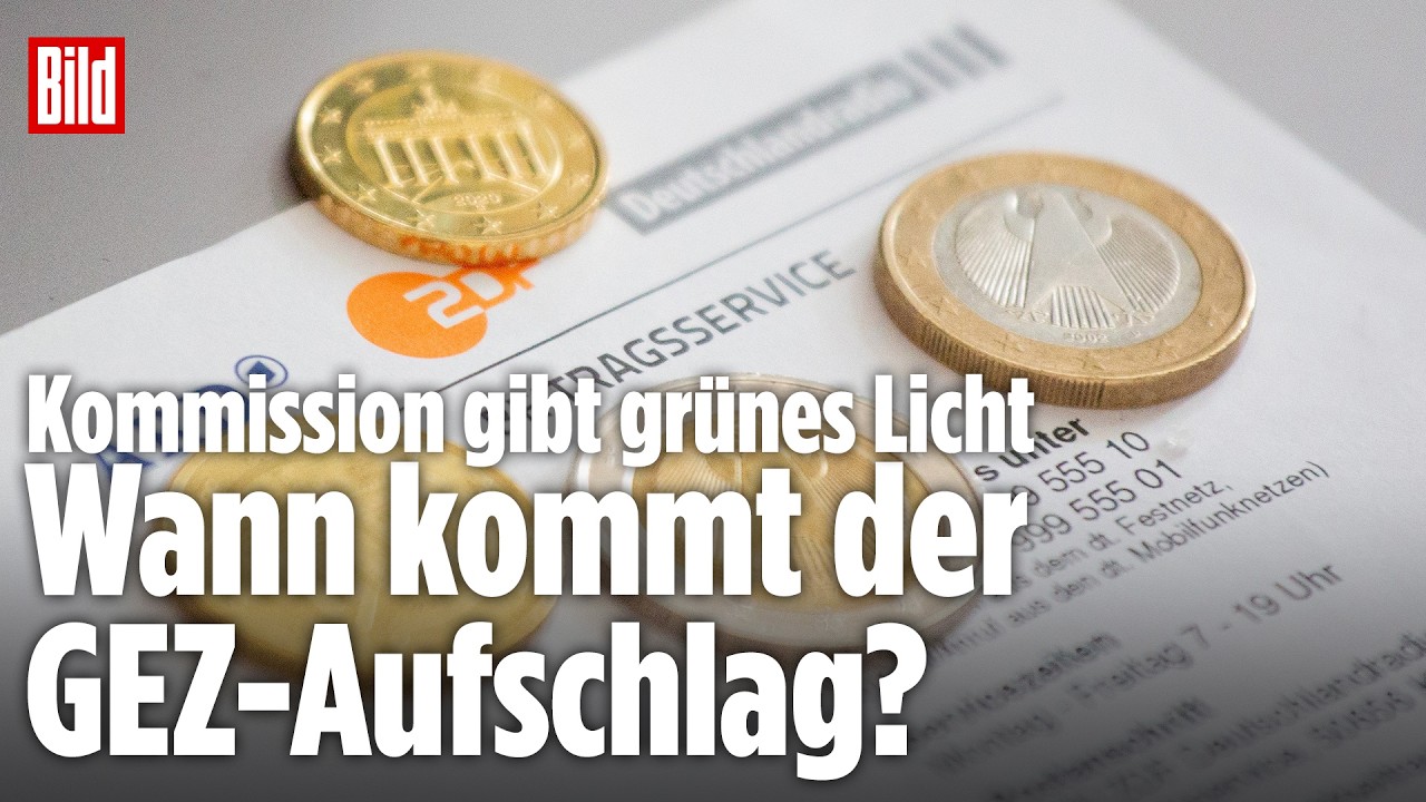 GEZ-HAMMER – Experten empfehlen höhere Gebühr ab 2027