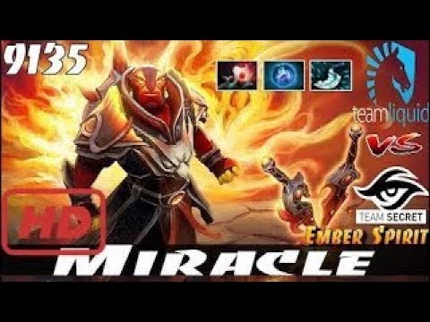 DOTA 2 PRO 2017 | Miracle- [Ember Spirit] Liquid vs Secret Asia Championships 2017 - Dota 2