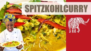 Kabichi Curry - Spitzkohl-Curry-Gemüse (vegan)