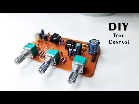 DIY Stereo Tone Control: With the PCB file