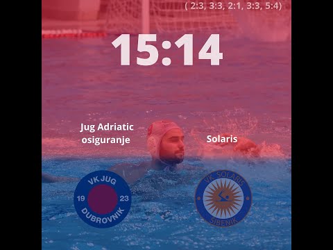 Bogdan Djerkovic-VK Jug Adriatic Osiguranje vs VK Solaris 15 -14 semi-finals  Croatian Cup, Zadar