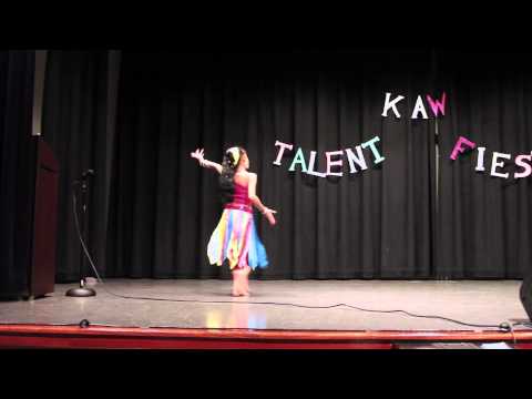 Talent Fiesta(2014) - Ek Dho Theen - Dance by Lakshmi Unni